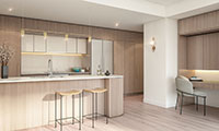 residences balfoursquare kitchen light scheme