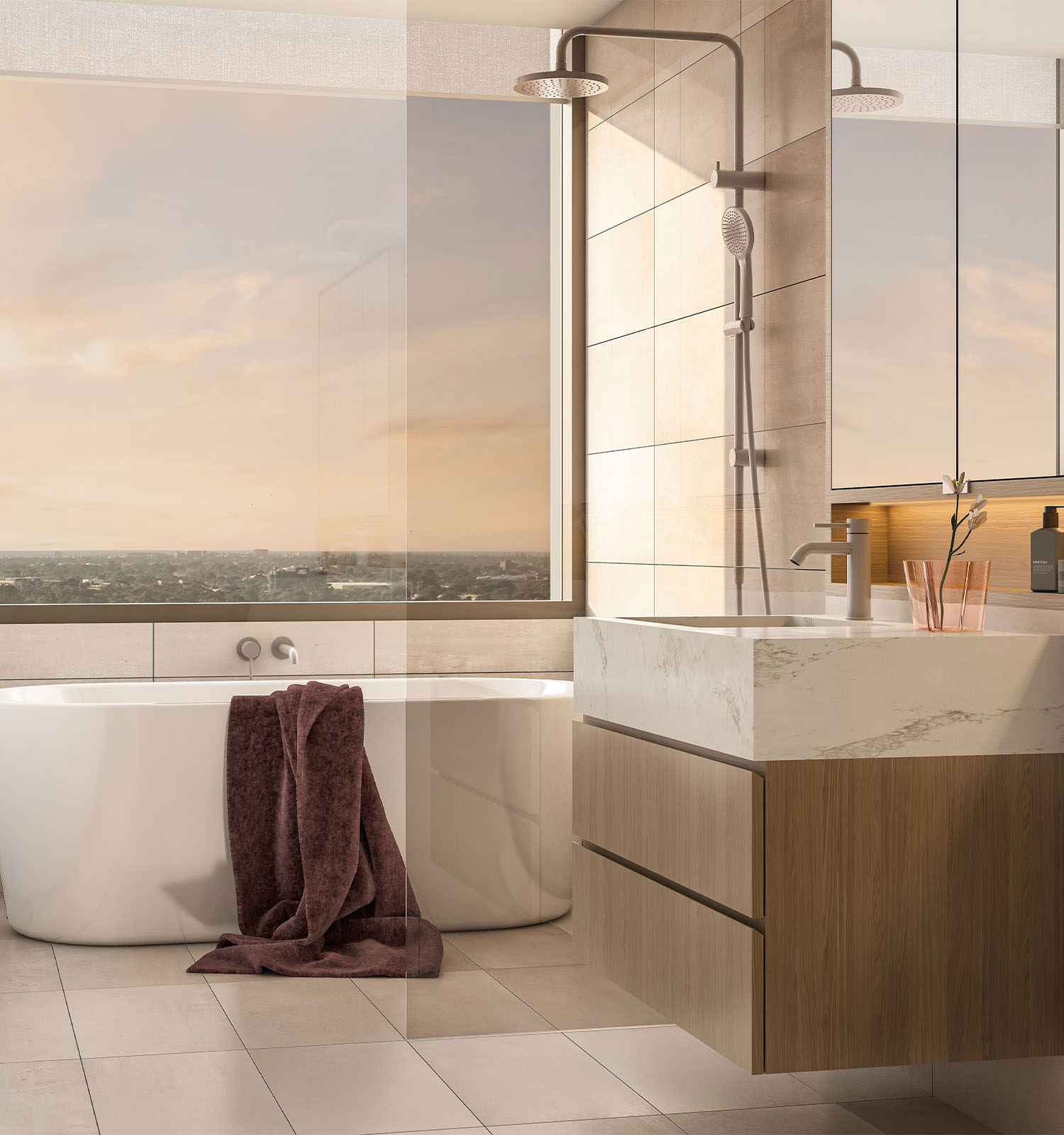 residences balfoursquare bathroom